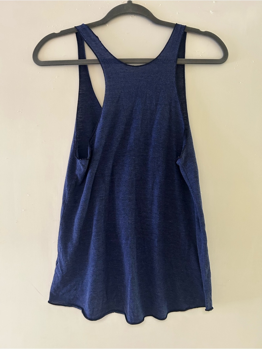 Navy 'Train' Graphic Racerback Tank Top - Picture 3 of 4
